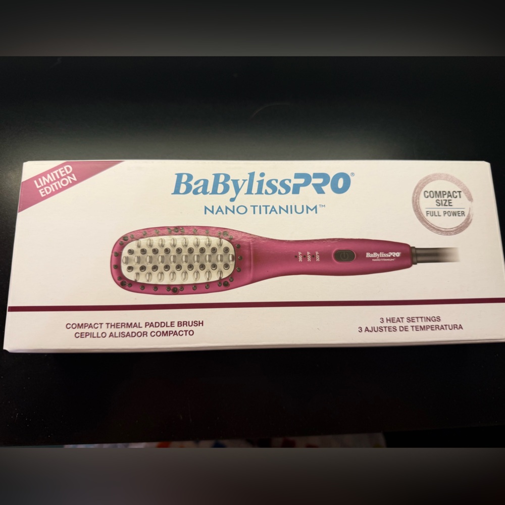 BaBylissPRO Nano Titanium thermal Hair Brush